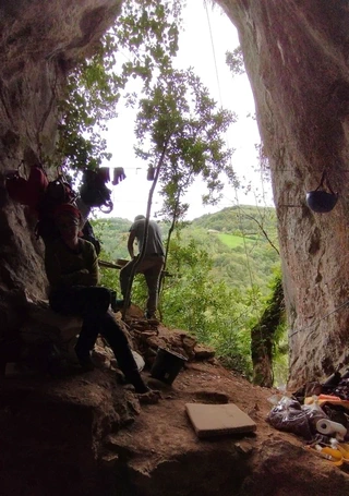 Amalda III kobazuloko indusketa 2024