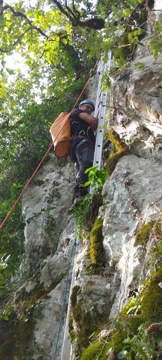 Amalda III kobazuloko indusketa 2025