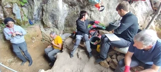 Amalda III kobazuloko indusketa 2025