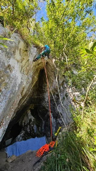 Amalda III kobazuloko indusketa 2025