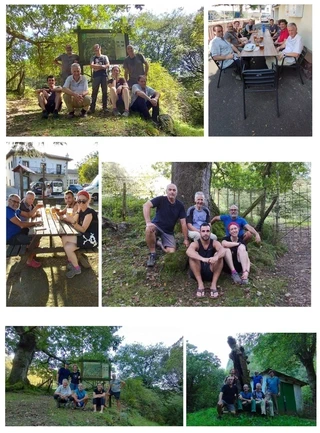 Amalda III haitzuloan 2023ko landa lan nagusiak, bukatuta