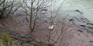 Ibai Eder urtegira zientoka plastiko jaurtitzen dira