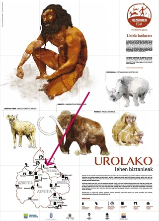 Zestoako Irikaitz Goi eta Behe Paleolitoko aire zabaleko aztarnategia garbitzen