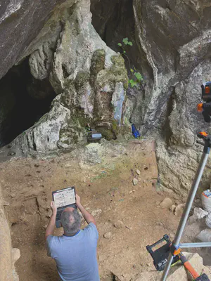 Amalda III kobazuloko indusketa 2025