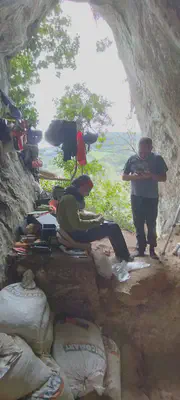 Amalda III kobazuloko indusketa 2025