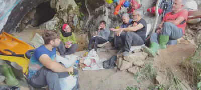 Amalda III kobazuloko indusketa 2025