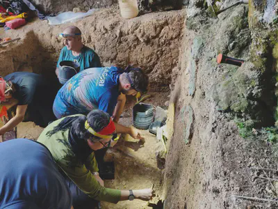 Amalda III kobazuloko indusketa 2025