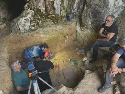 Amalda III kobazuloko indusketa 2025