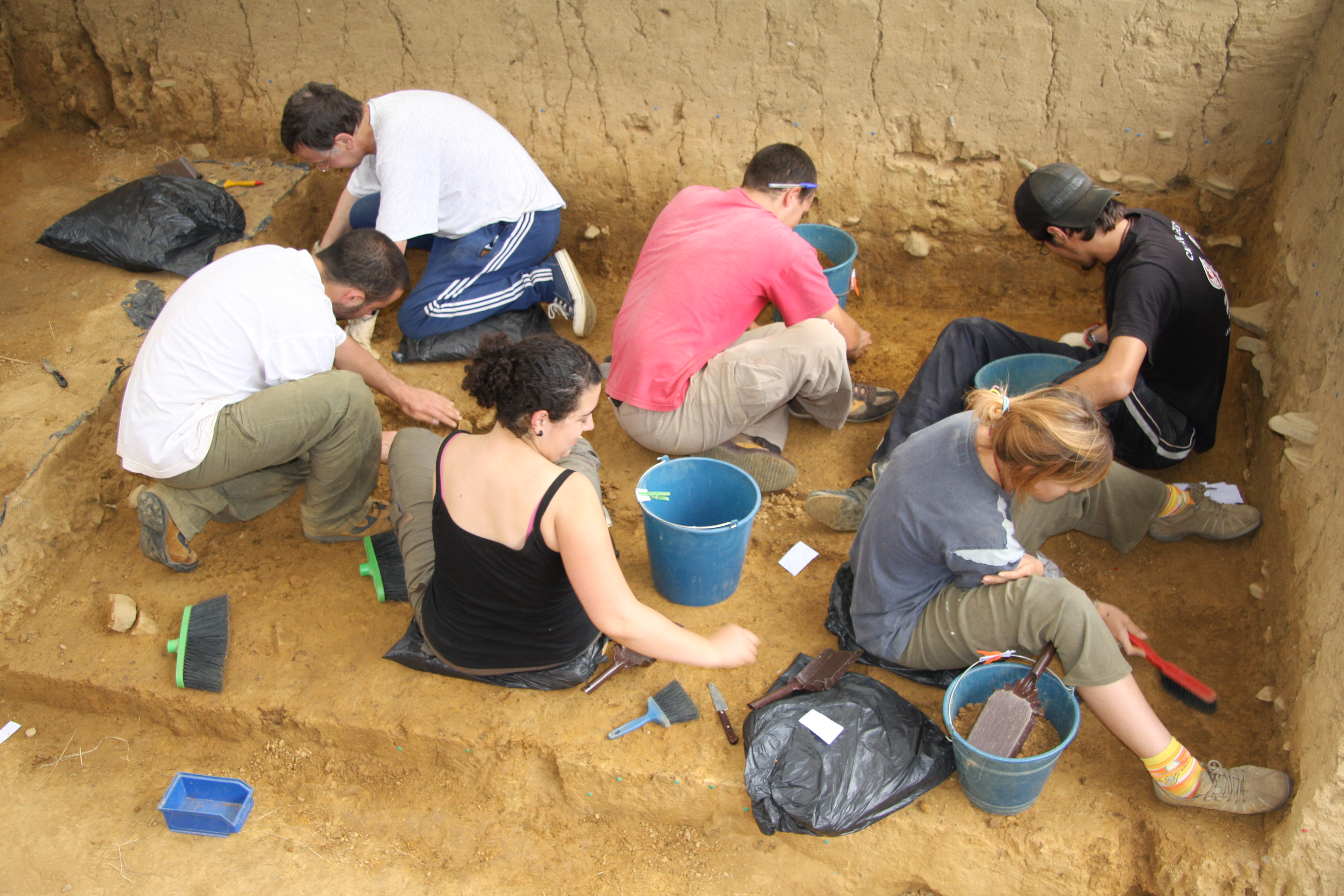 Irikaitzek aztarnen aurkikuntzen eboluzioa irudikatzen du